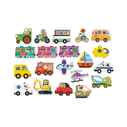 Magnets Set ''Vehicles''