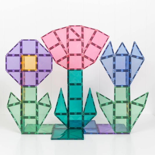 Connetix Tiles, 202 Piece Pastel Mega Pack