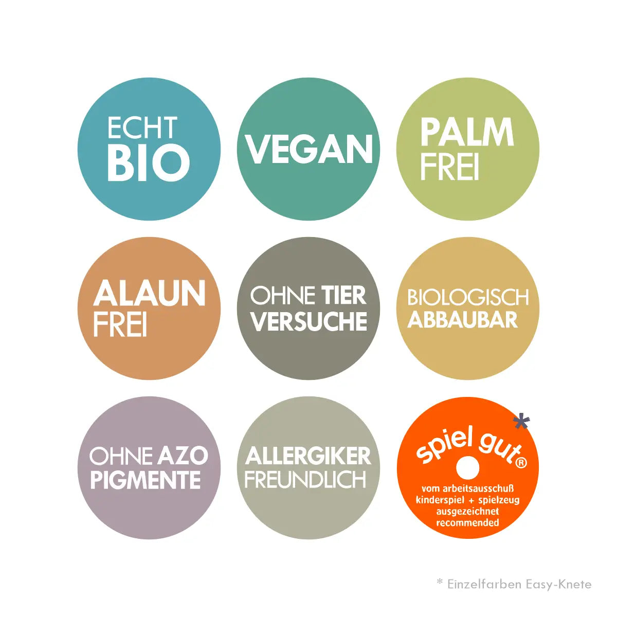 Natürliche organische vegane Ton ''Yuki''