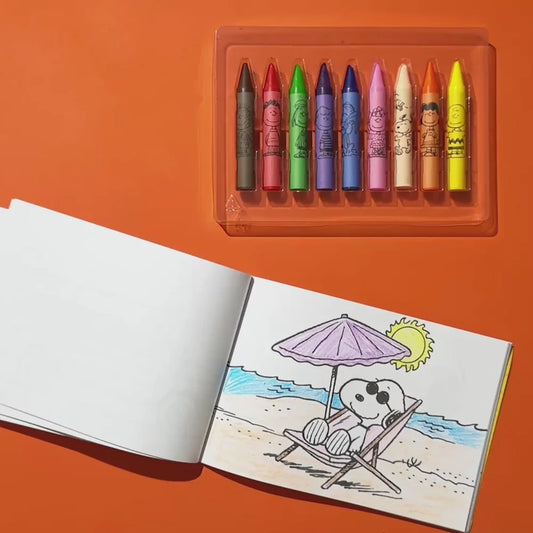 Erdnüsse Snoopy Schul-Malset für unterwegs