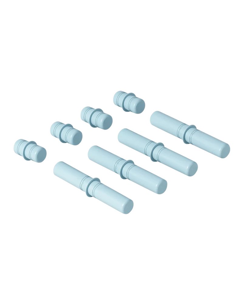 MODU 8 x Steckverbindungen, Blau