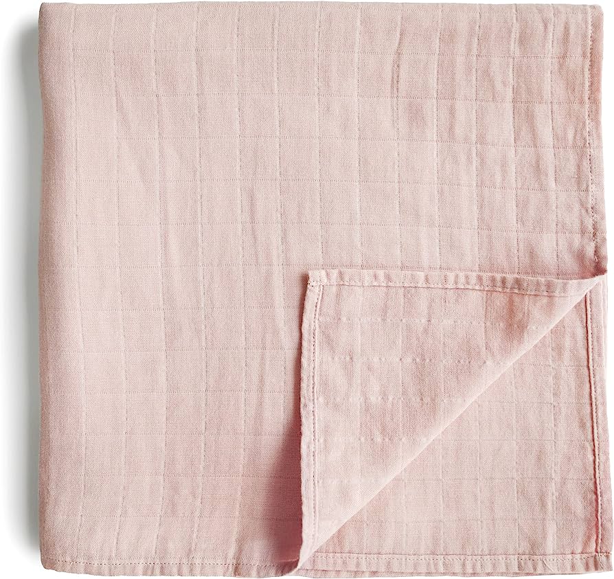 Swaddle Organic Muslin Cloth ''Rose Vanilla''