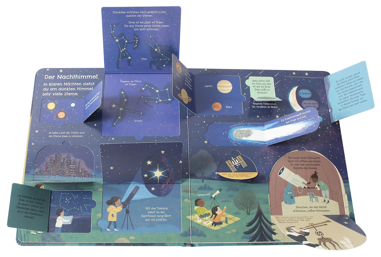 Aufgeklappt und viel entdeckt! In der Nacht Buch