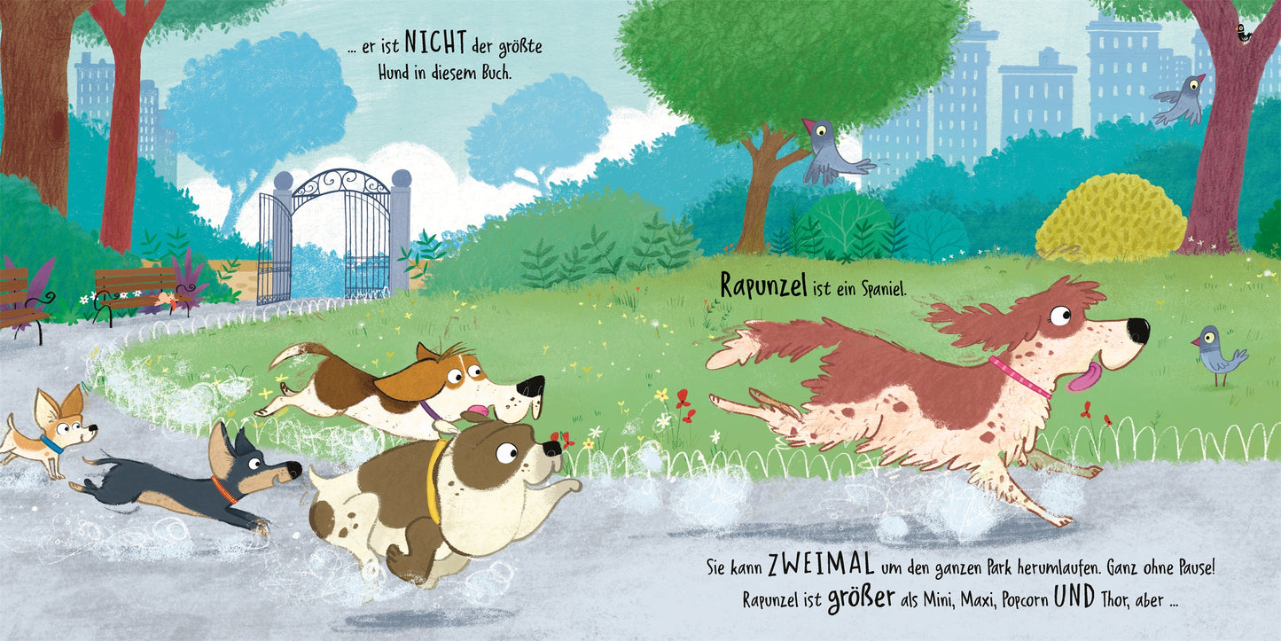 Wau, Wau, Wau! Wer ist der größte Hund im Buch?, 3 Jahre +