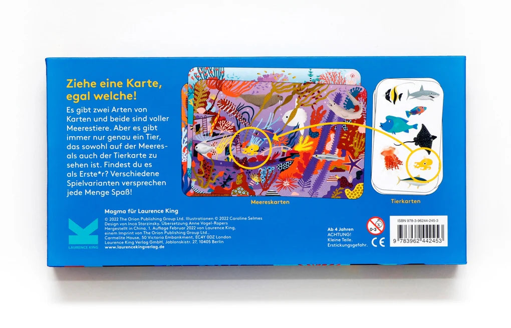 ''Wer Versteckt Sich Hier im Meer?'' Game, German Language