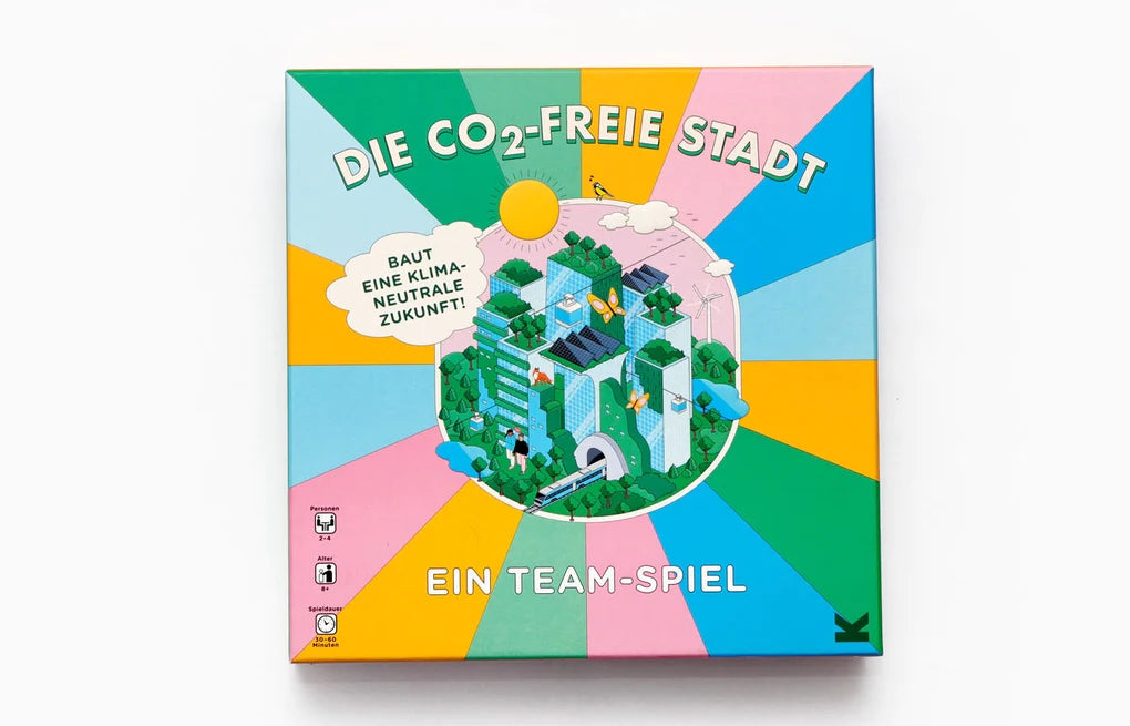„Die CO2 Freie Stadt“ Spiel, deutsche Sprache