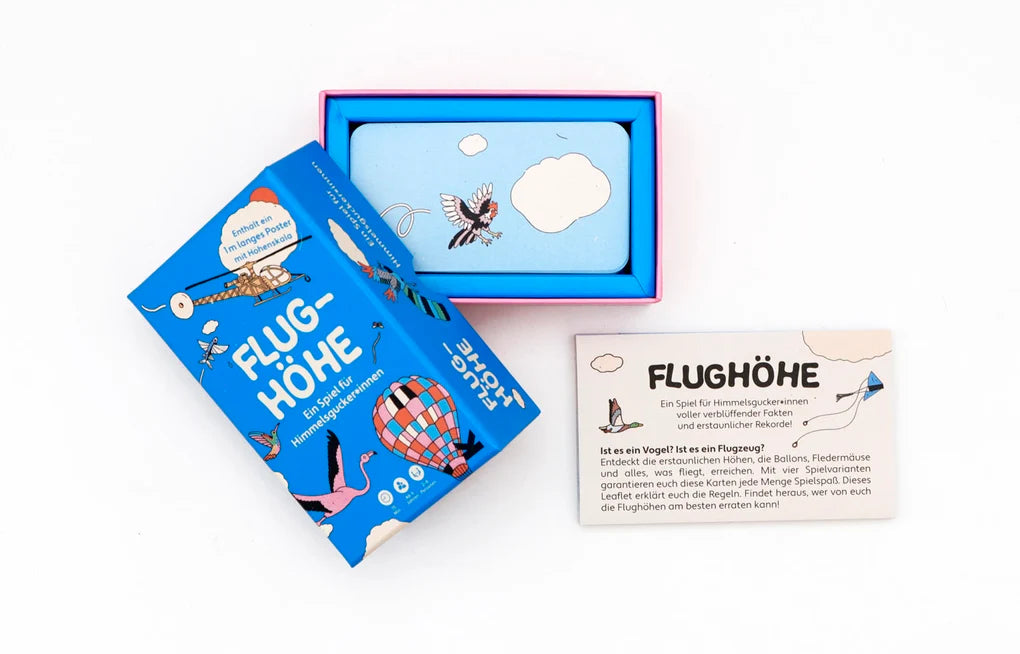 ''Flughöhe'' Game, German Language