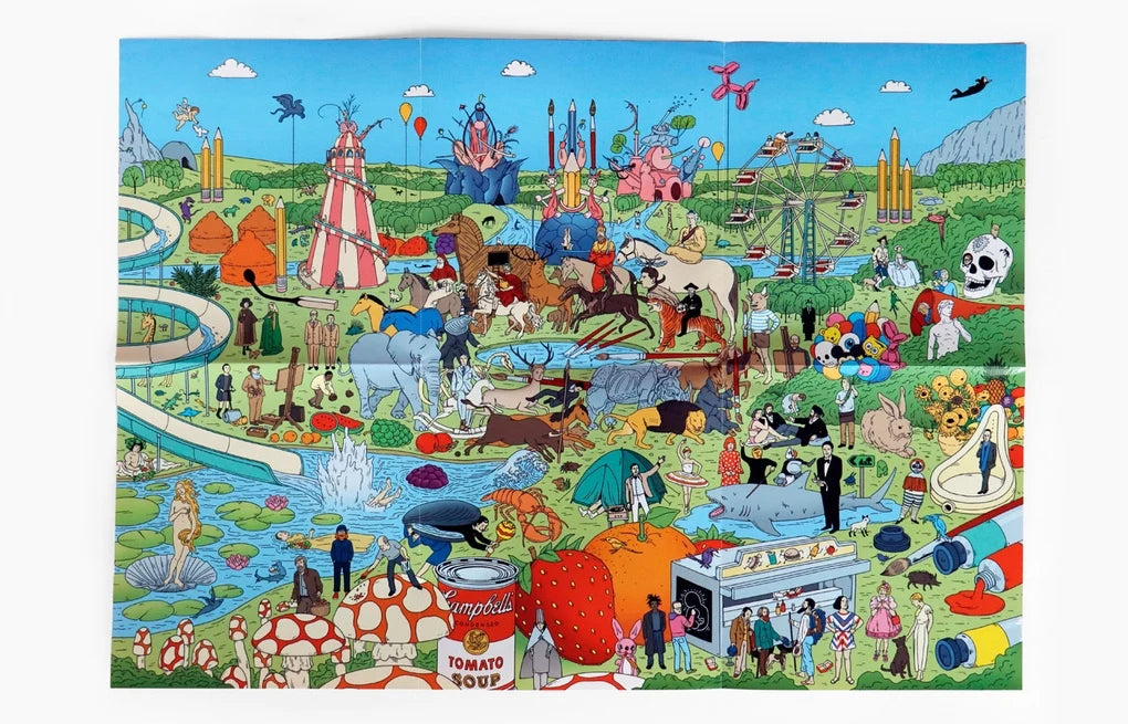 Die Geschichte berühmter Kunst Puzzle, 500 Pieces