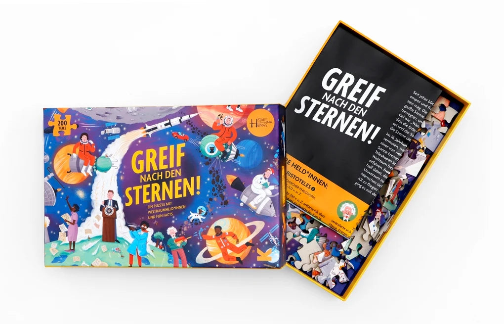 Greif nach den Sternen! Space Themed Puzzle, 200 Pieces