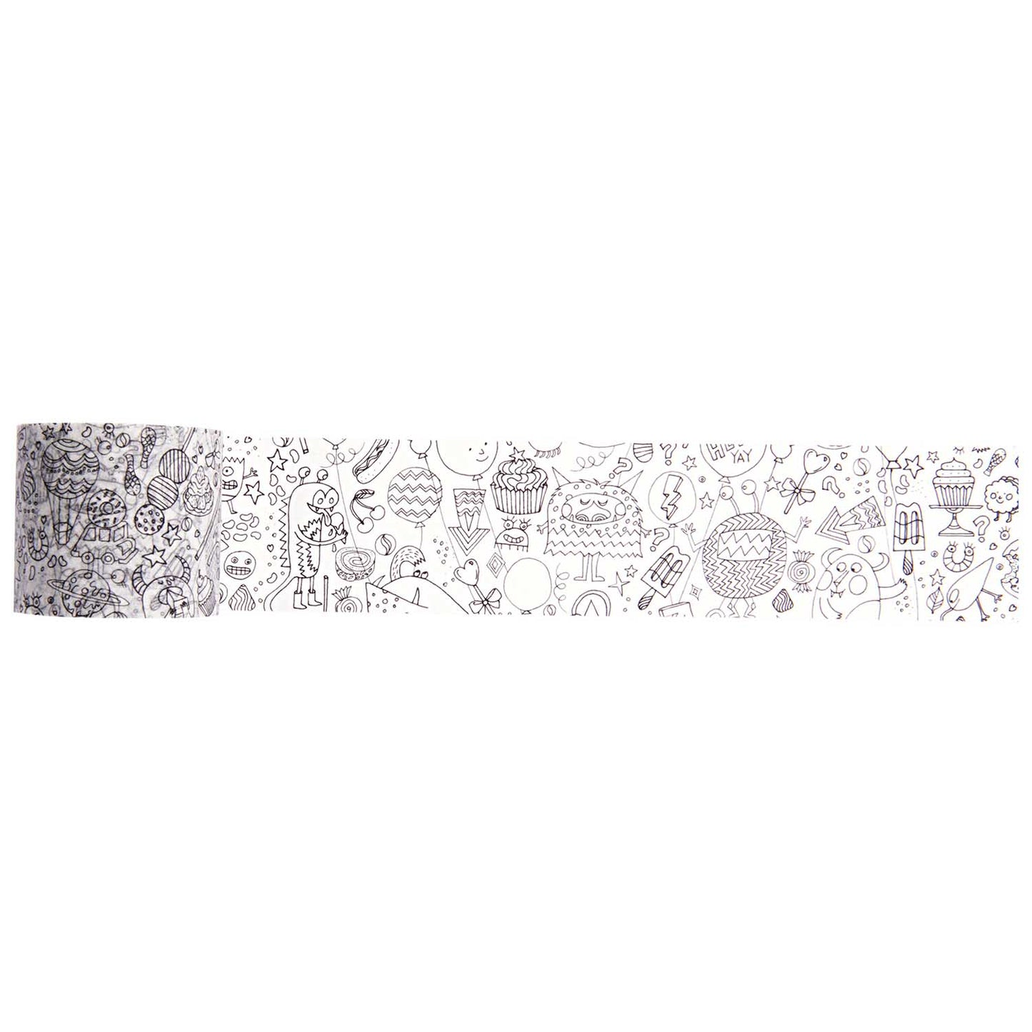 XL Tape Set ''Colouring Activity'' Monster
