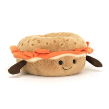 Load image into Gallery viewer, Jellycat &#39;&#39;Amuseables Bagel&#39;&#39; Soft Toys
