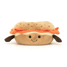 Load image into Gallery viewer, Jellycat &#39;&#39;Amuseables Bagel&#39;&#39; Soft Toys
