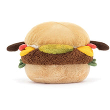 Lade das Bild in den Galerie-Viewer, Jellycat &#39;&#39;Amuseables Burger&#39;&#39; Plüschtier
