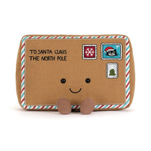 Lade das Bild in den Galerie-Viewer, Jellycat &#39;&#39;Amuseables Brief an den Weihnachtsmann&#39;&#39; Plüschtier
