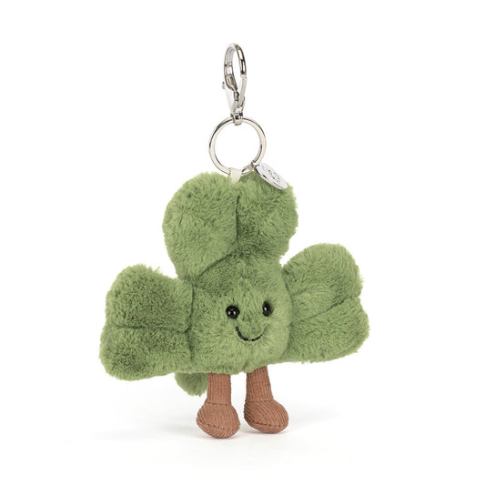 Jellycat ''Amuseables Siofra Shamrock Bag Charm''