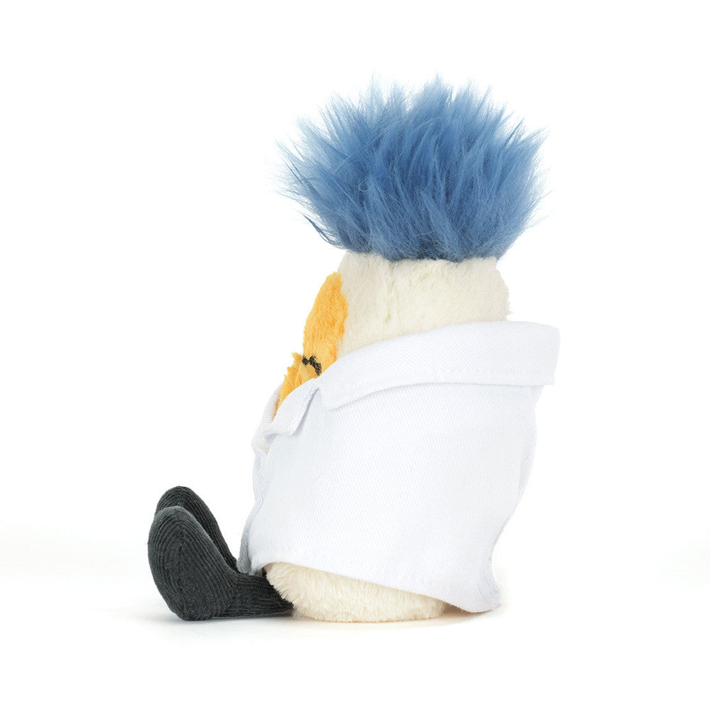 Jellycat Amuseables Gekochtes Ei Wissenschaftler Outfit, Kuscheltier