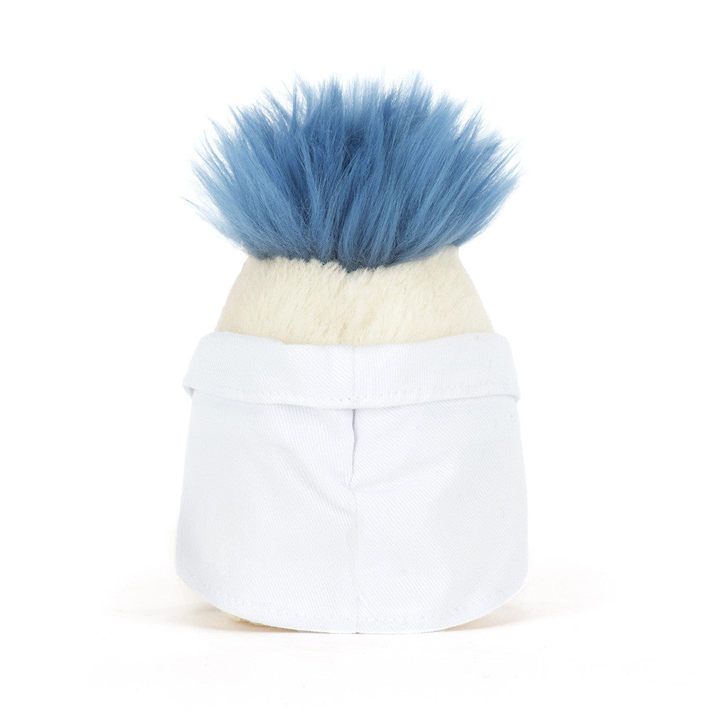 Jellycat Amuseables Gekochtes Ei Wissenschaftler Outfit, Kuscheltier