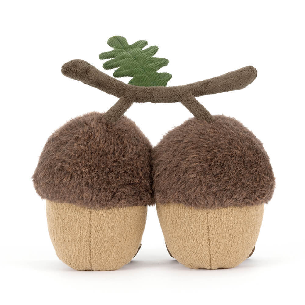 Jellycat Amuseables Ort & Tum Acorns, Soft Toy