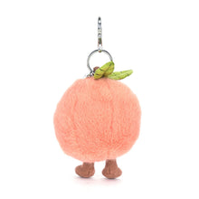 Load image into Gallery viewer, Jellycat ''Amuseables Peach Bag Charm''
