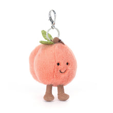 Load image into Gallery viewer, Jellycat ''Amuseables Peach Bag Charm''
