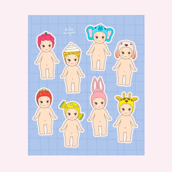 Sticker Sheet, Angels