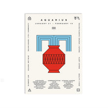 Load image into Gallery viewer, Star Sign Postcard, Various
