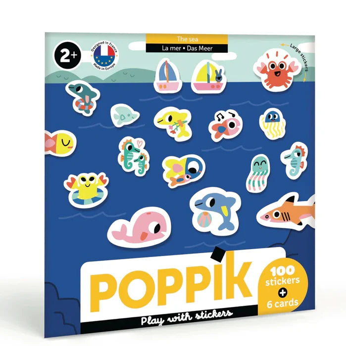 Poppik Meine ersten Aufkleber „Das Meer“