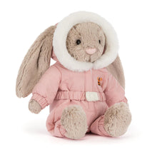 Lade das Bild in den Galerie-Viewer, Jellycat &#39;&#39;Bashful Bunny Schneeanzug&#39;&#39; Kuscheltier
