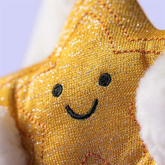 Jellycat Cream Bunny mit Stern, Kuscheltier