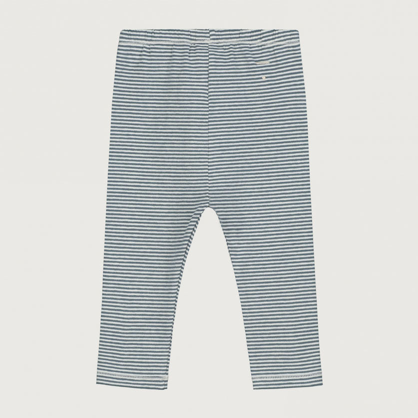 Baby Leggings ''Blue Grey'' GOTS Organic Cotton