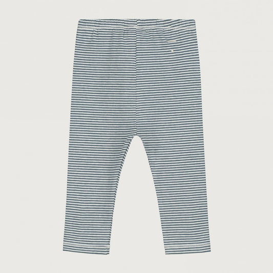 Baby Leggings ''Blue Grey'' GOTS Organic Cotton