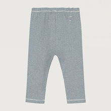 Load image into Gallery viewer, Baby Leggings &#39;&#39;Blue Grey&#39;&#39; GOTS Organic Cotton
