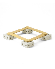 Lade das Bild in den Galerie-Viewer, MODU Balance Track Set, Sandgrau / Honiggelb
