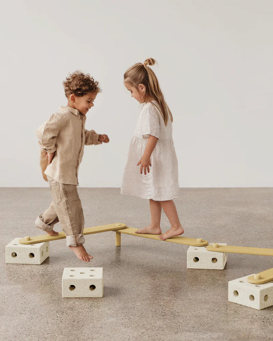 MODU Balance Track Set, Sand Grey / Honey Yellow