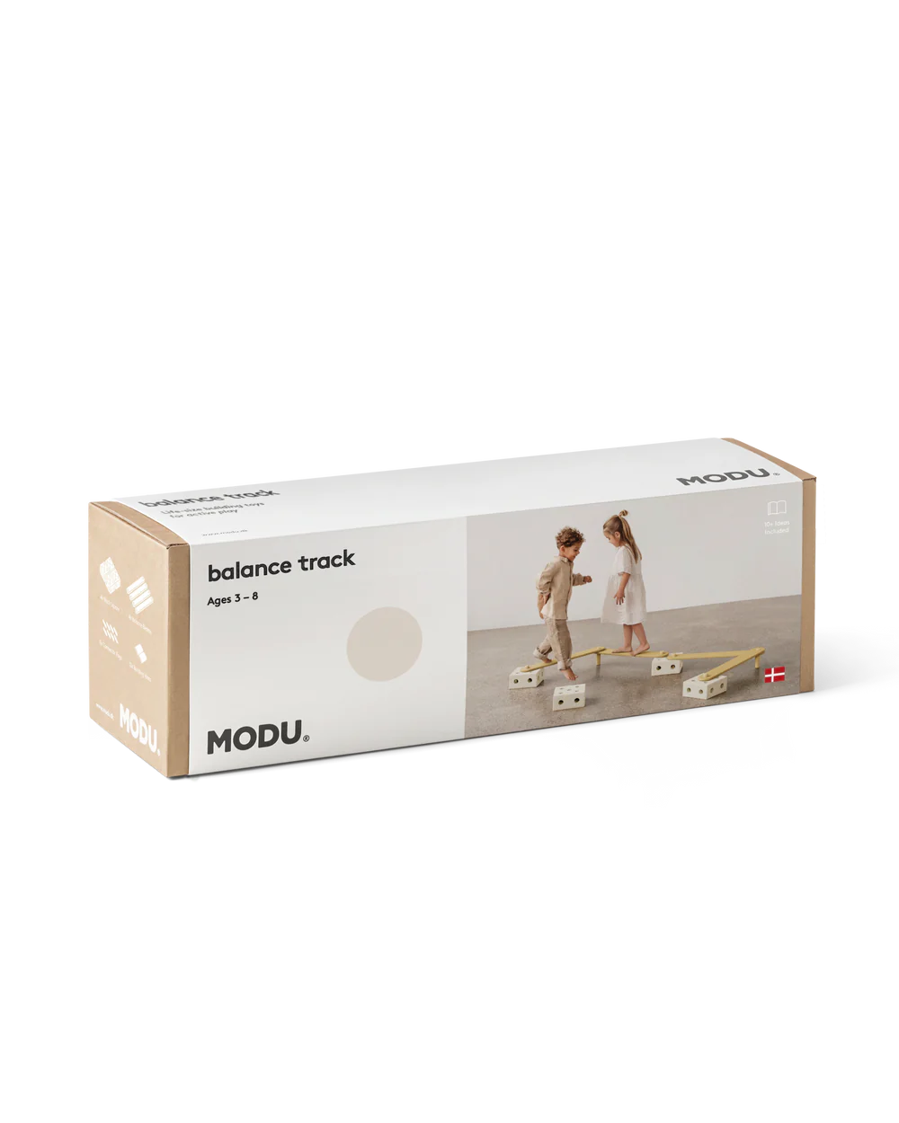 MODU Balance Track Set, Sandgrau / Honiggelb
