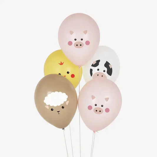 Balloons, Farm Animals