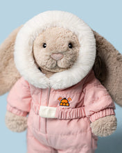 Lade das Bild in den Galerie-Viewer, Jellycat &#39;&#39;Bashful Bunny Schneeanzug&#39;&#39; Kuscheltier
