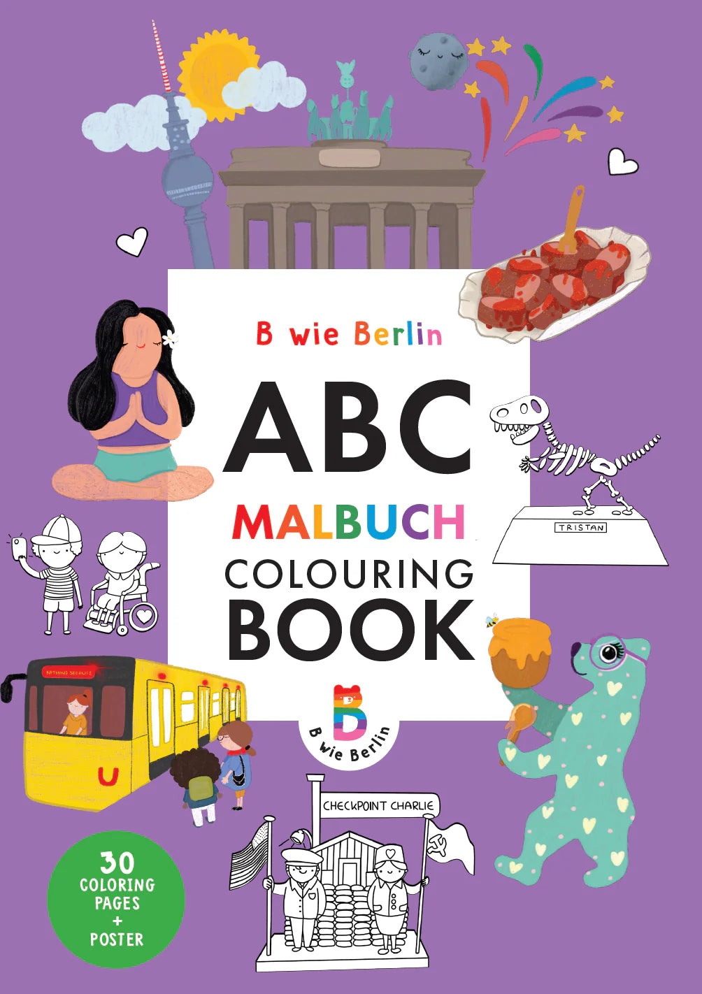 Berlin Malbuch + Poster