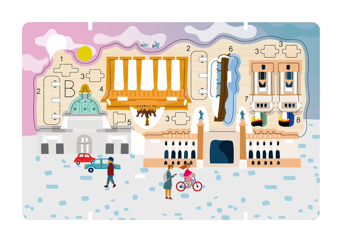 3D-Stadt-Bastelset, Berlin