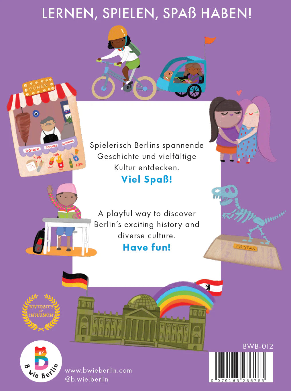 Berlin Colouring Book, German Language