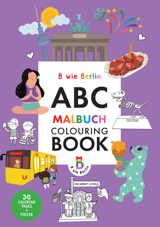 Berlin Malbuch, Deutsche Sprache