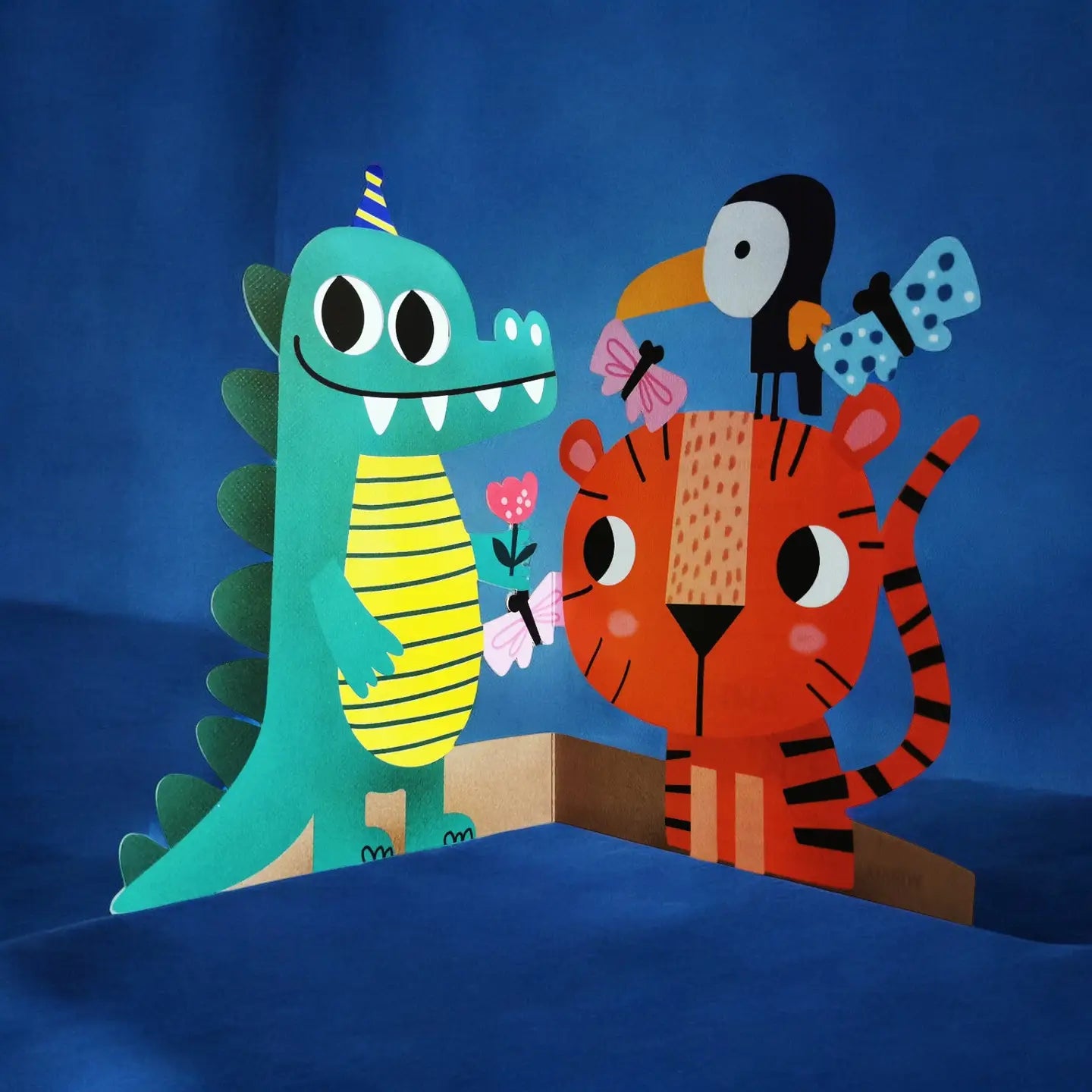 Birthday Card, Crocodile
