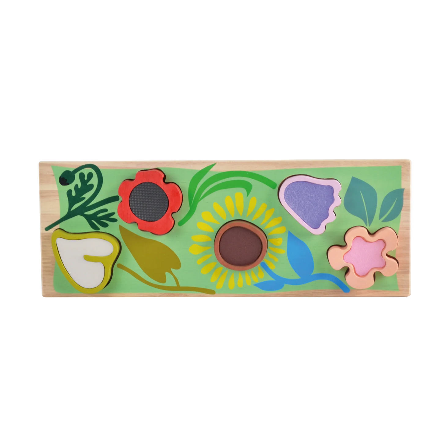 Sensorisches Puzzle-Spielzeug, Wilder Garten