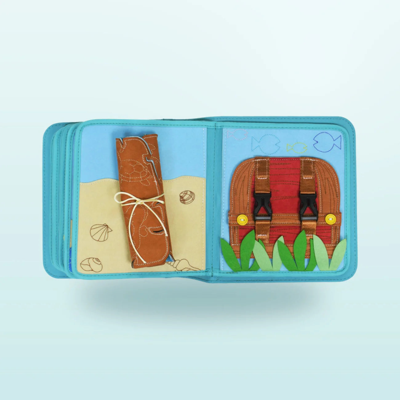 Montessori Book & Backpack Set, Under Water