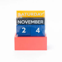 Load image into Gallery viewer, Small Perpetual Calendar, Multicolour
