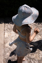 Load image into Gallery viewer, Cale Swim Hat &#39;&#39;Cherry Stripe&#39;&#39;
