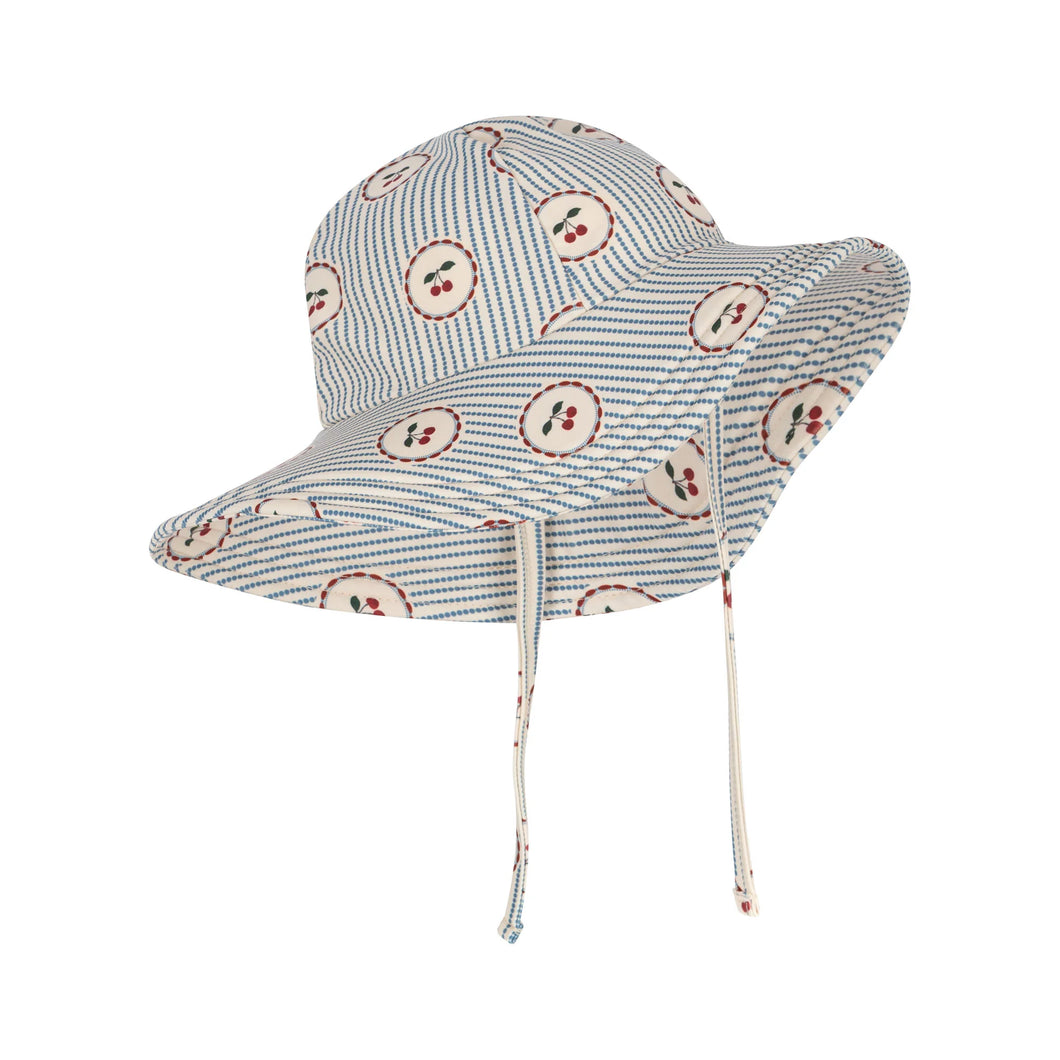 Cale Swim Hat ''Cherry Stripe''