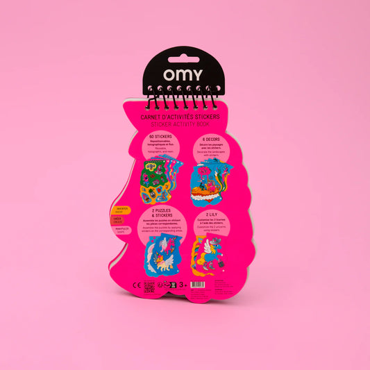 OMY Sticker Aktivitätsbuch, Einhorn