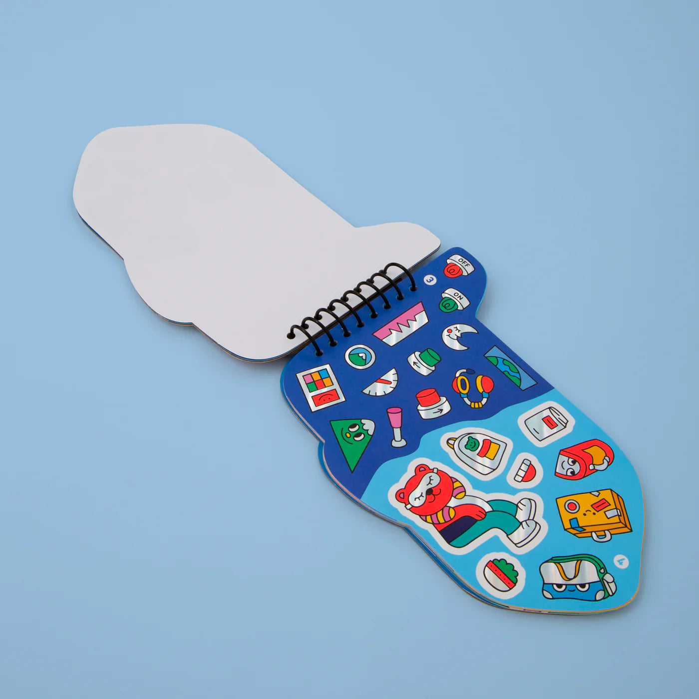 OMY Sticker Activity Book, Plane