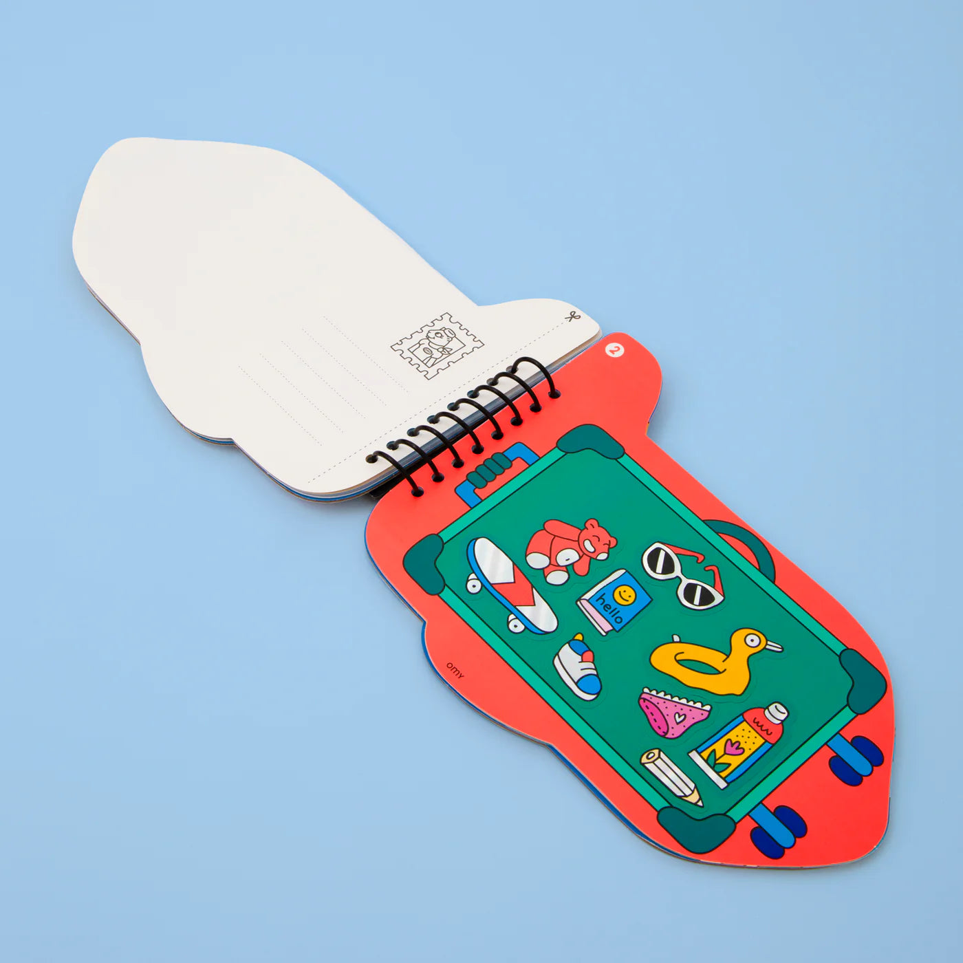 OMY Sticker Activity Book, Plane
